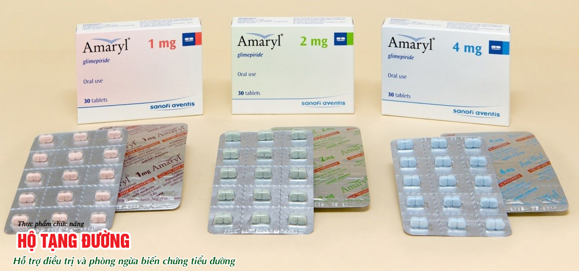 Thuốc Amaryl & những lưu ý khi điều trị bệnh tiểu đường