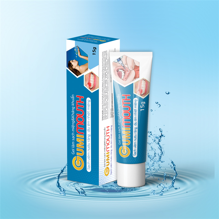 Gumimouth giúp cải thiện tình trạng chảy máu chân răng an toàn, hiệu quả
