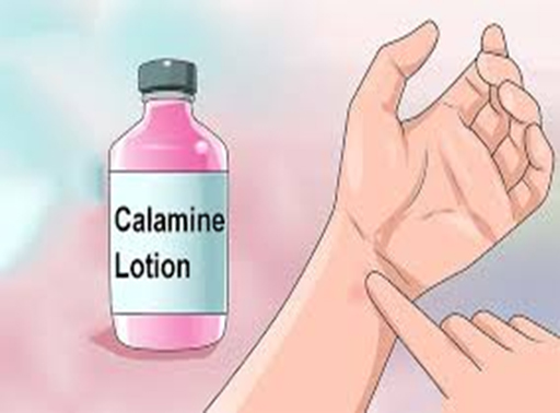 Giảm ngứa bằng dung dịch calamine