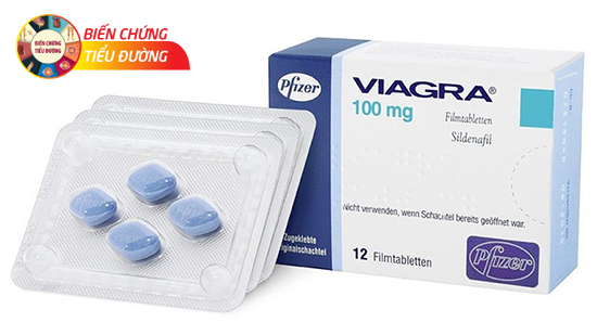 Viagra là thuốc cường dương phổ biến cho người bệnh tiểu đường