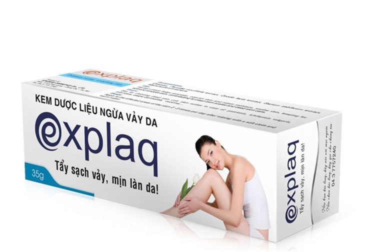 Kem bôi da dược liệu Explaq hỗ trợ cải thiện tình trạng vẩy nến hiệu quả
