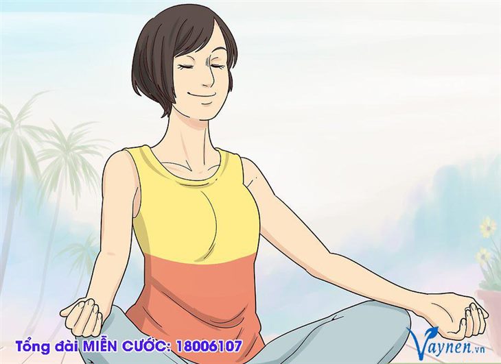 Thiền giúp giảm căng thẳng, từ đó cải thiện triệu chứng vẩy nến