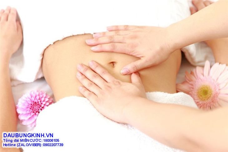 Massage bụng giúp cải thiện chứng đau bụng kinh
