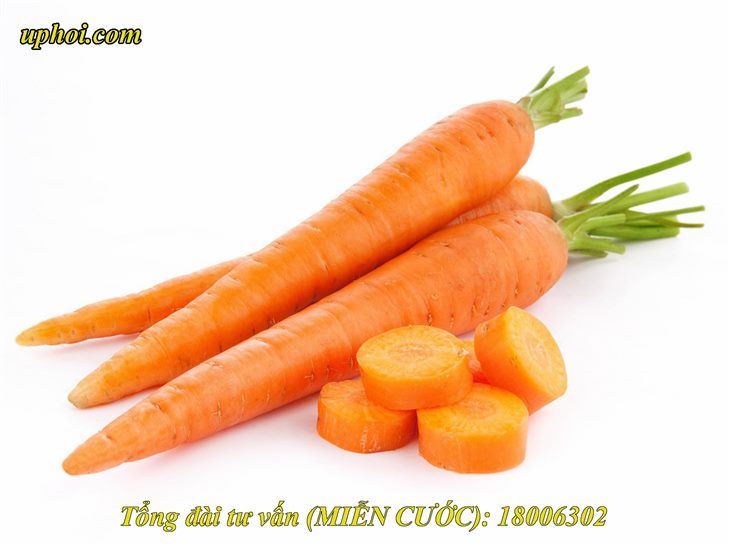 Cà rốt – Thực phẩm giúp hỗ trợ phòng ngừa u phổi