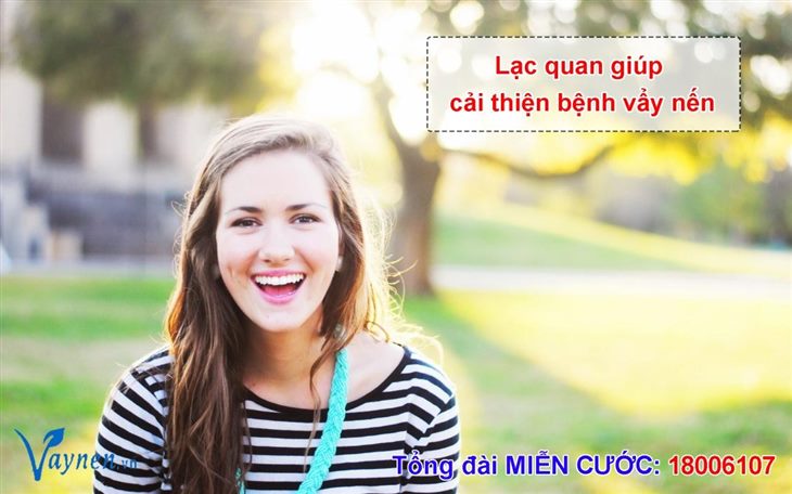 Lạc quan giúp cải thiện triệu chứng và ngăn ngừa bệnh vẩy nến