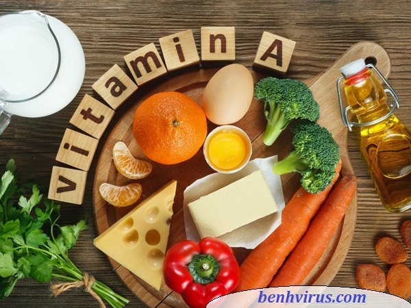   Thực phẩm giàu vitamin A tốt cho người bị sốt xuất huyết