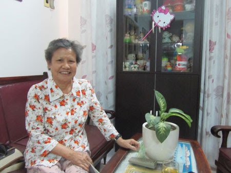 Bà Nguyễn Thị Thúy Hòa đã cải thiện các di chứng của đột quỵ