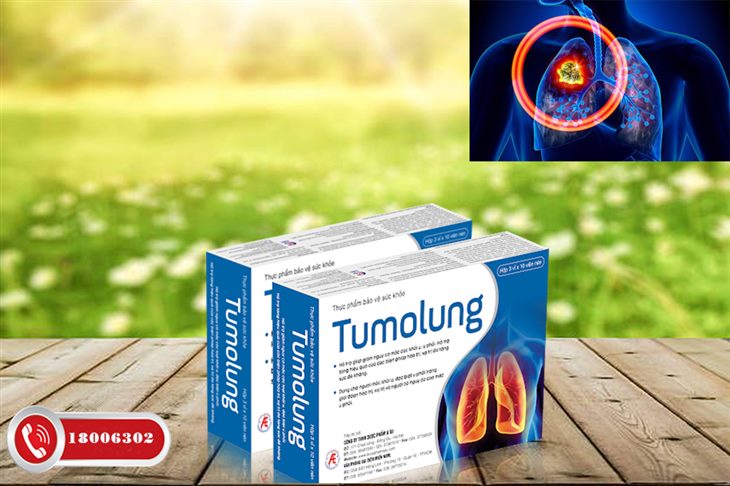 Sản phẩm Tumolung giúp hỗ trợ điều trị ung thư phổi