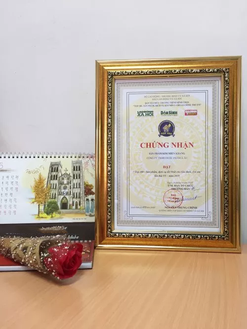 Giải thưởng Kim Miễn Khang nhận năm 2019