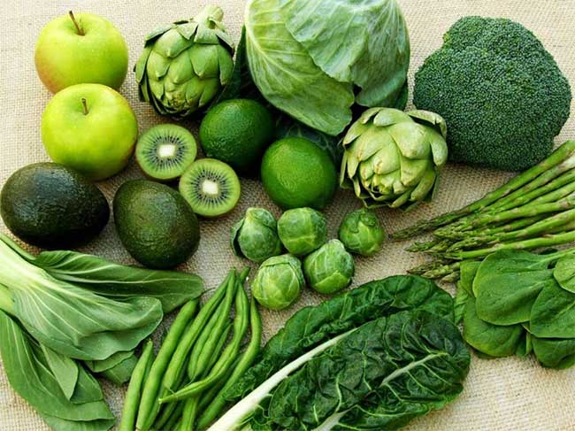 Người bị ung thư phổi nên ăn nhiều rau xanh 