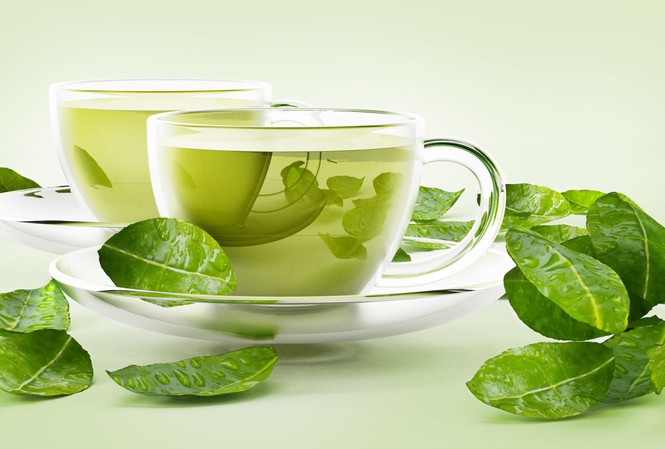    Uống trà xanh giúp giảm u mỡ