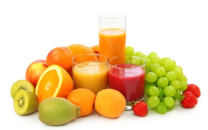    Trẻ bị cúm B nên bổ sung nước ép hoa quả chứa hàm lượng vitamin C cao