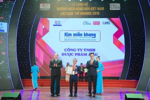 Giải thưởng “Thương hiệu hàng đầu Việt Nam - Việt Nam Top Brand 2019”