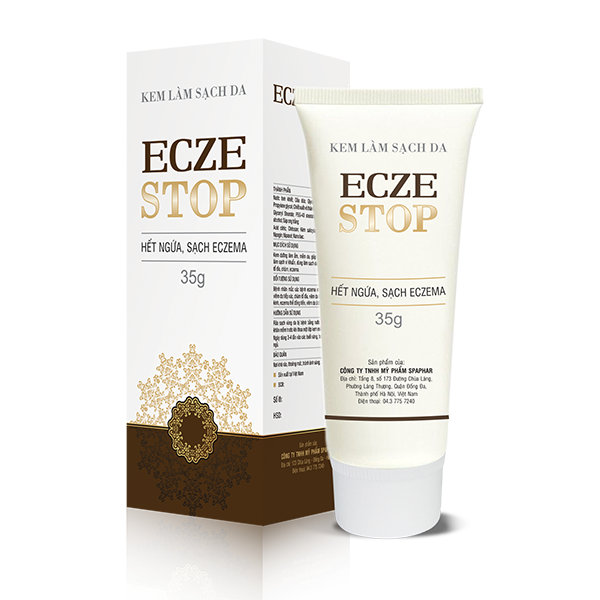  Eczestop giúp giảm triệu chứng viêm da tiếp xúc, đem lại làn da mịn màng, ngăn chặn bệnh tái phát