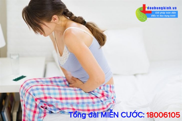 Đau bụng kinh là triệu chứng điển hình của lạc nội mạc tử cung