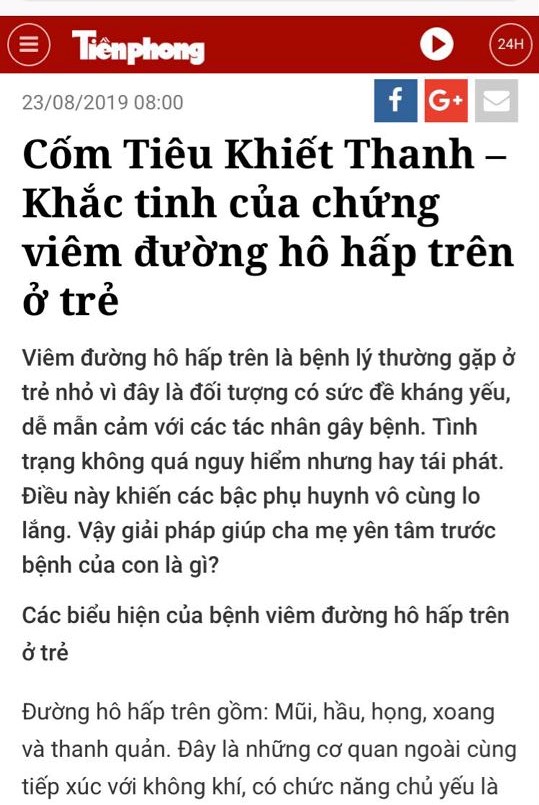 Tiền Phong CTKT