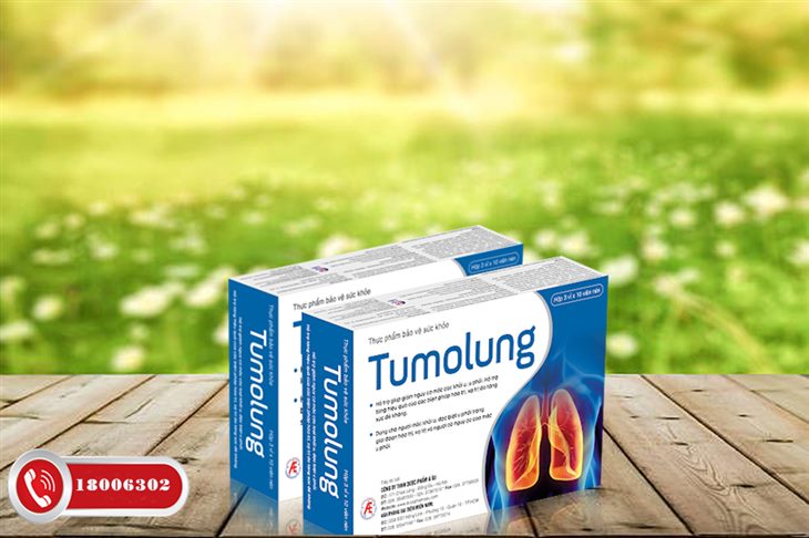 Sản phẩm Tumolung giúp nâng cao sức khỏe cho người bị ung thư phổi giai đoạn cuối