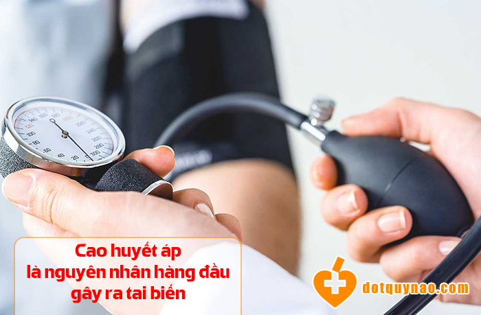 Tăng huyết áp là yếu tố nguy cơ hàng đầu của tai biến mạch máu não