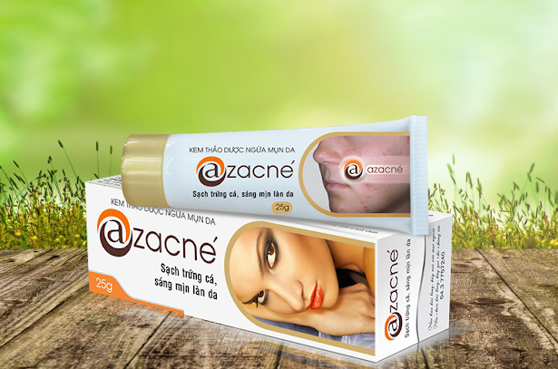  Azacné hỗ trợ điều trị mụn viêm an toàn, hiệu quả