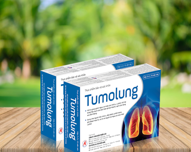 Thực phẩm bảo vệ sức khỏe Tumolung giúp hỗ trợ điều trị và phòng ngừa ung thư phổi