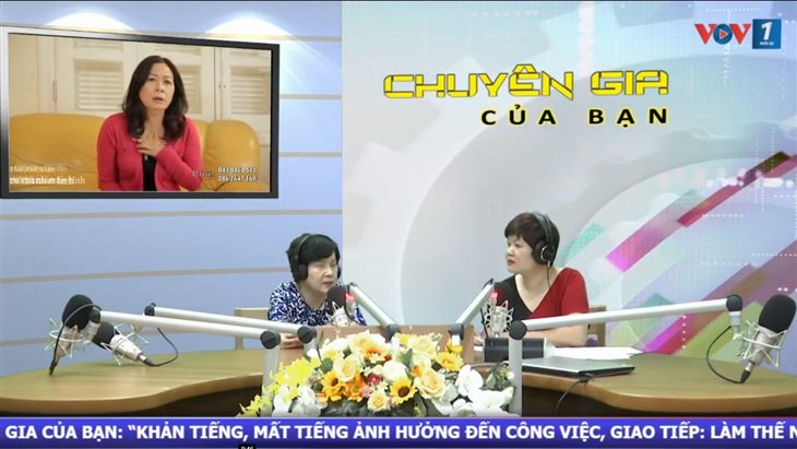 PGS.TS. Nguyễn Thị Ngọc Dinh phân tích về tình trạng khản tiếng, mất tiếng trên đài VOV1
