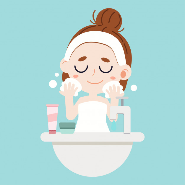   Làm sạch da mặt giúp ngăn ngừa mụn tiến triển