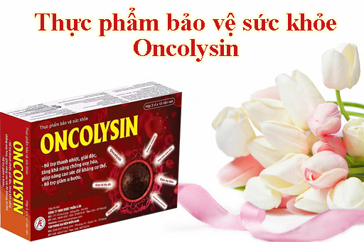    Thực phẩm bảo vệ sức khỏe Oncolysin hỗ trợ cải thiện u máu trong gan an toàn, hiệu quả
