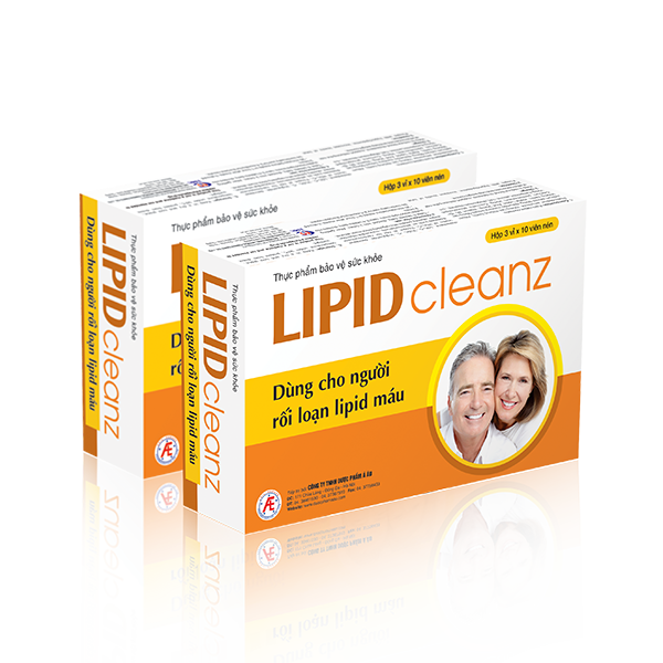 Lipidcleanz - Giải pháp hạ mỡ máu an toàn, hiệu quả