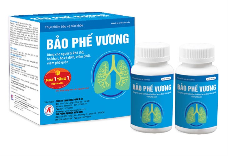    Thực phẩm bảo vệ sức khỏe Bảo Phế Vương giúp cải thiện các cơn ho hiệu quả