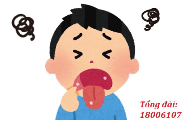 Thủy đậu mọc trong miệng khiến người bệnh gặp khó khăn trong ăn uống