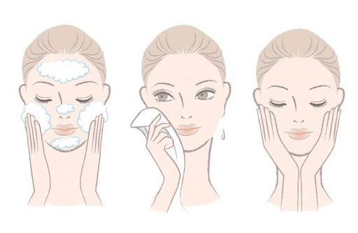 Sử dụng sữa rửa mặt phù hợp để da mặt luôn sạch sẽ
