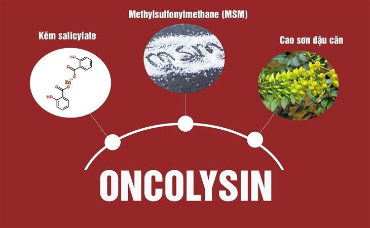    Thành phần chính Oncolysin giúp cải thiện ung thư miệng