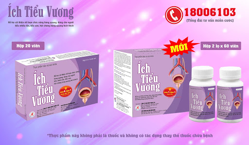   Thực phẩm bảo vệ sức khỏe Ích Tiểu Vương hỗ trợ cải thiện tiểu đêm nhiều lần an toàn, hiệu quả