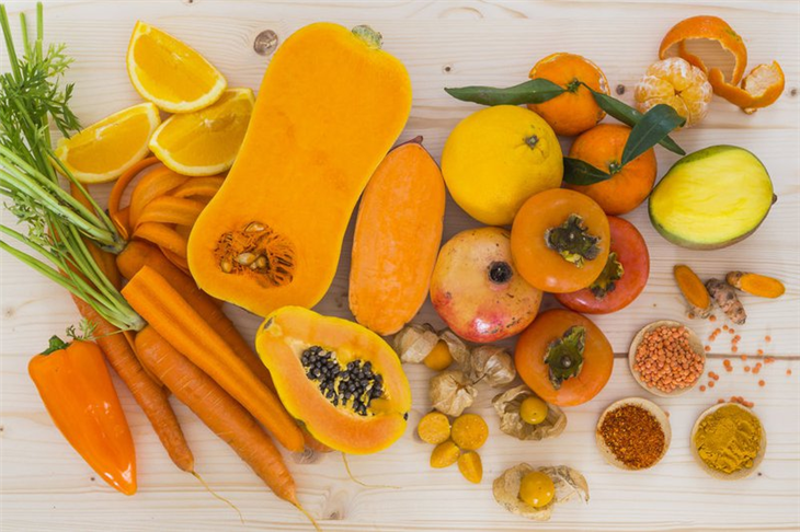   Thực phẩm giàu beta caroten giúp tăng cường miễn dịch, chống ung thư