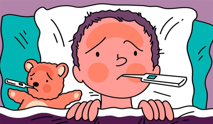 Trẻ bị viêm phế quản sốt mấy ngày?