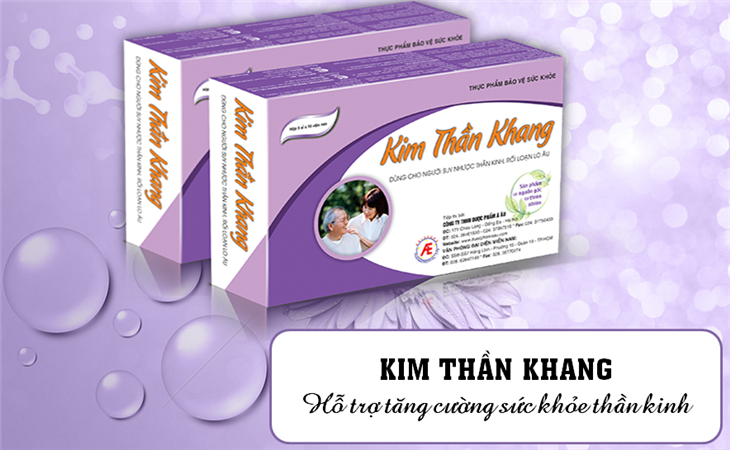 Sản phẩm thảo dược Kim Thần Khang giúp tăng cường sức khỏe thần kinh