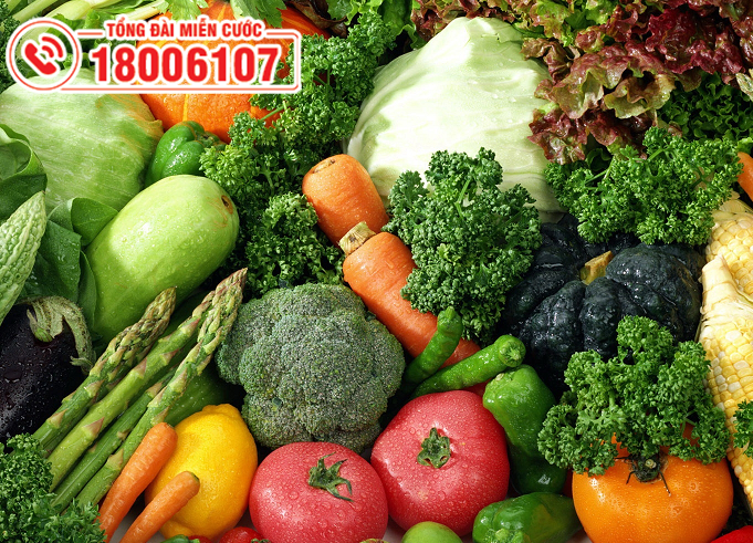 Nên ăn nhiều rau xanh và hoa quả tươi khi bị zona thần kinh