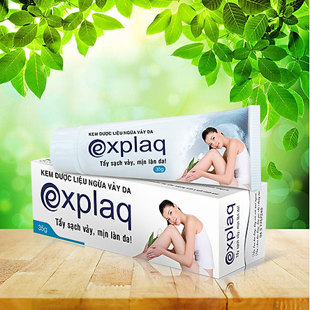 Explaq giúp cải thiện vảy phấn trắng alba