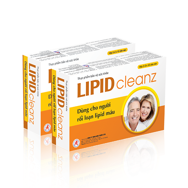Lipidcleanz - Sản phẩm thảo dược hạ mỡ máu hiệu quả