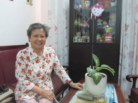 Bà Nguyễn Thị Thúy Hòa đã cải thiện các di chứng đột quỵ