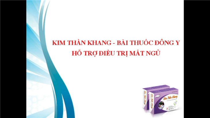 Kim Thần Khang - Bài thuốc đông y hỗ trợ điều trị mất ngủ