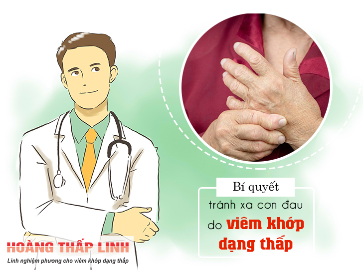 Có cách nào giúp TRÁNH XA cơn đau do viêm khớp dạng thấp không?