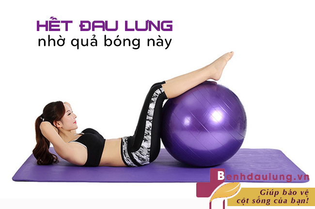 Chỉ với quả bóng này, đau lưng không còn là trở ngại. Xem ngay! 