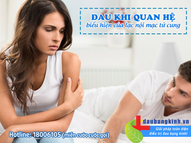 HÉ LỘ: Đau khi quan hệ do lạc nội mạc tử cung