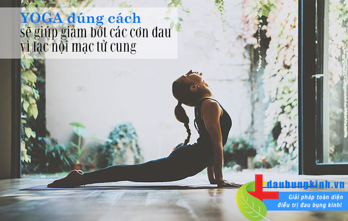 YOGA - Môn thể thao "TUYỆT ĐỈNH" cho người bị lạc nội mạc tử cung