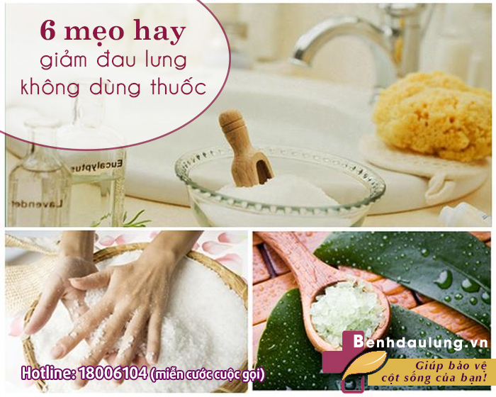 Mách bạn: 6 mẹo hay GIẢM ĐAU LƯNG không dùng thuốc 