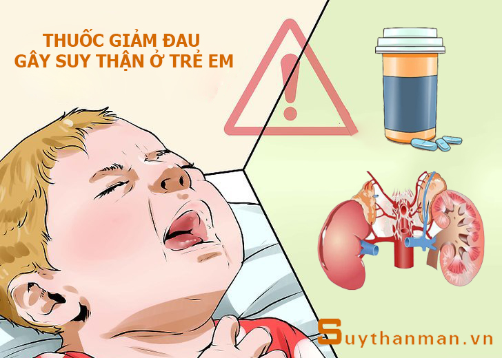 Thuốc giảm đau thông thường gây SUY THẬN ở trẻ em - Cha mẹ cần hết sức lưu tâm!