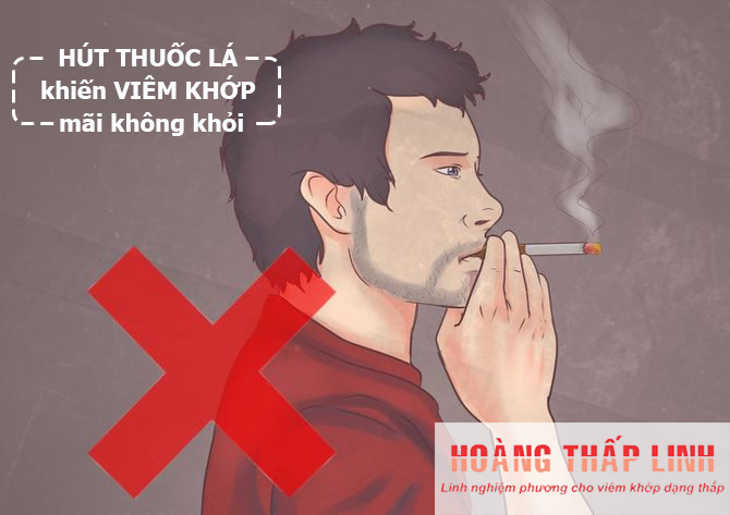 Hút thuốc lá khiến VIÊM KHỚP mãi không khỏi. Đây là lý do