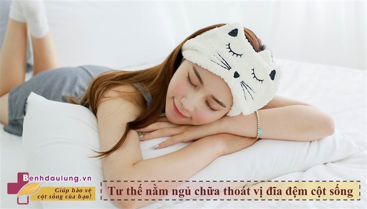 Giờ đây bạn có thể ngủ mà vẫn có thể chữa thoát vị đĩa đệm cột sống dễ dàng với 3 tư thế này