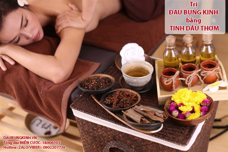 Trị đau bụng kinh bằng tinh dầu thơm – Vừa hiệu quả lại dễ thực hiện!